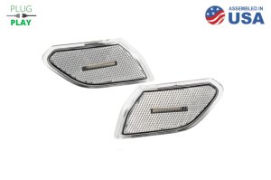 Jeep Gladiator Side Marker Light Assembly - Diode Dynamics - LED Sidemarkers with OEM-grade retroreflector optics - Smoked - `20-`25